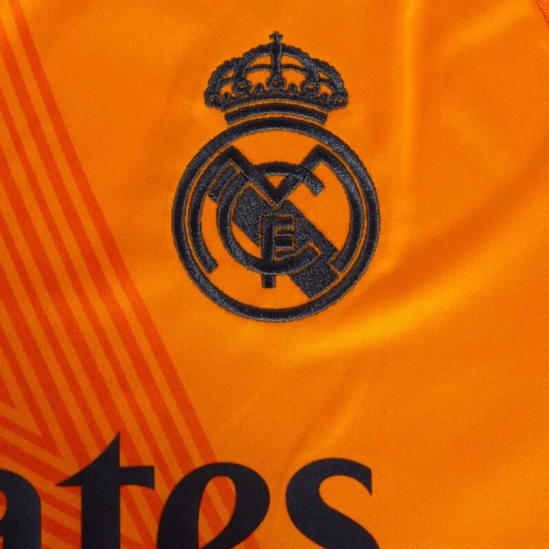Real Madrid 2024/25 Away Jersey - Orange Kit