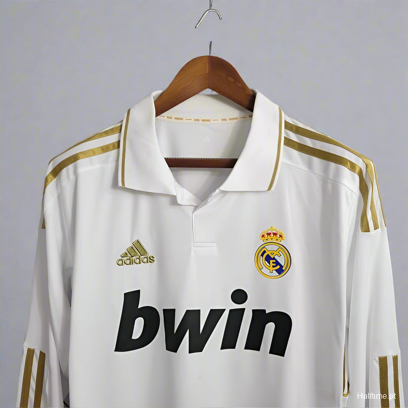 Ronaldo Real Madrid 2011/12 Home Long Sleeve Jersey