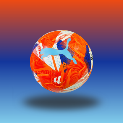 Puma Orbita LaLiga FIFA Quality Pro Official Match Ball (Orange/Blue)
