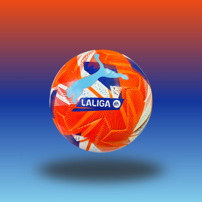 Puma Orbita LaLiga FIFA Quality Pro Official Match Ball (Orange/Blue)