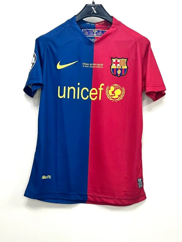Messi's FC Barcelona 2008/09 Home Jersey - Retro Kit