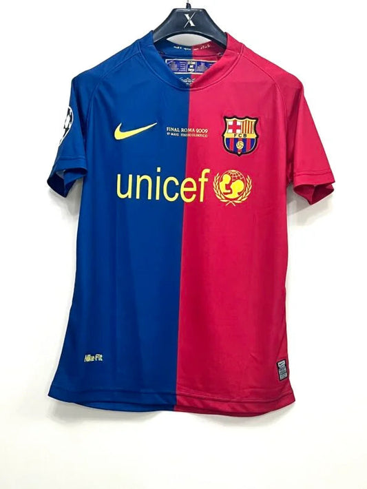 Messi's FC Barcelona 2008/09 Home Jersey - Retro Kit
