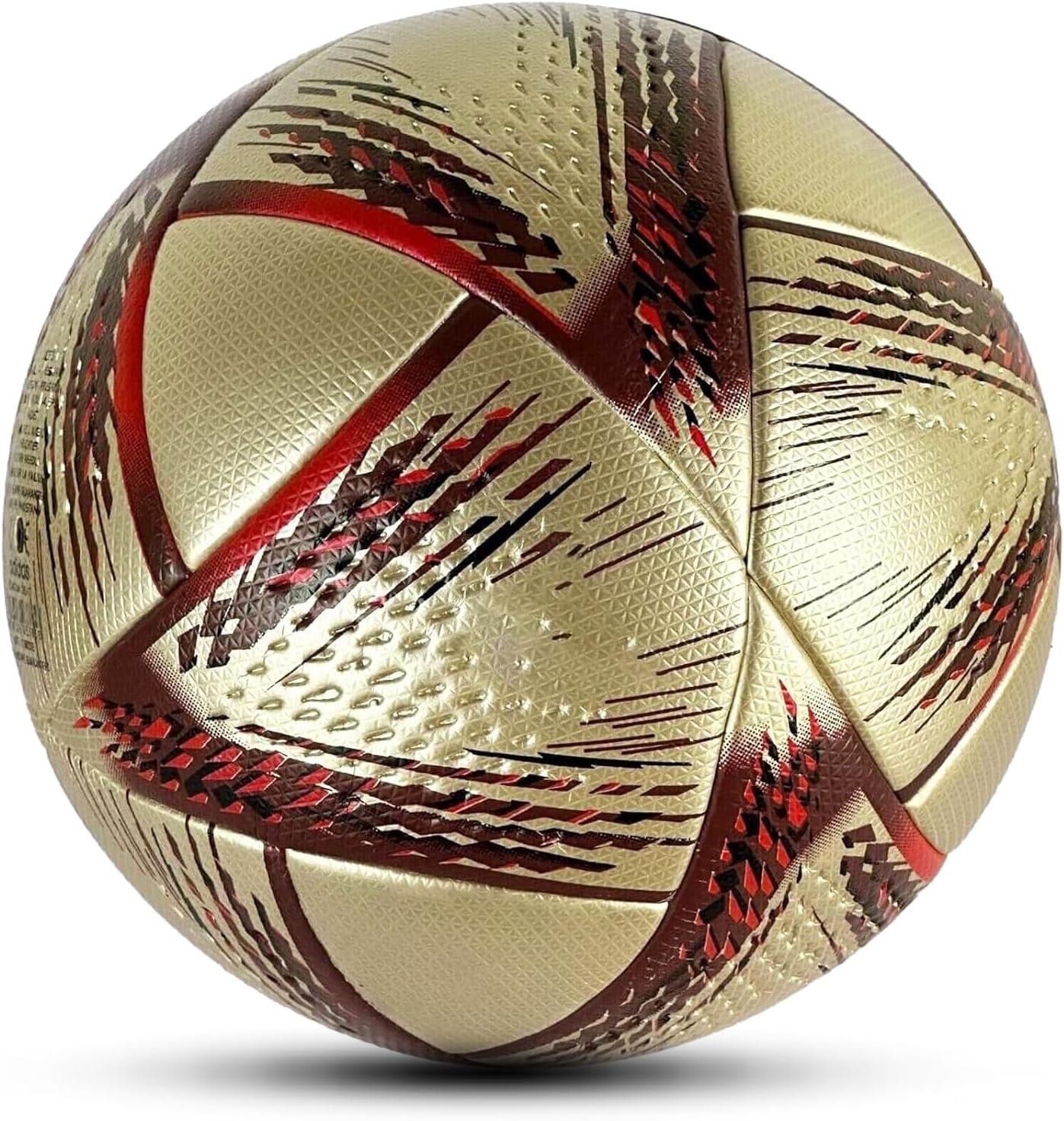 AL HILM Red and Gold Soccer Ball