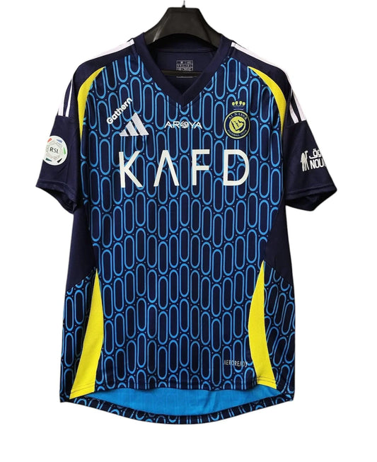 Ronaldo Al Nassr 2024/25 Away Jersey - Half Sleeves