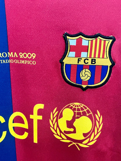 Messi's FC Barcelona 2008/09 Home Jersey - Retro Kit
