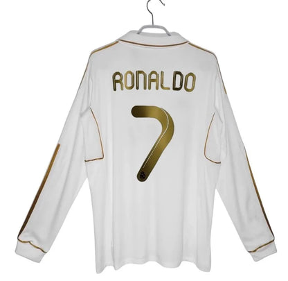 Ronaldo Real Madrid 2011/12 Home Long Sleeve Jersey