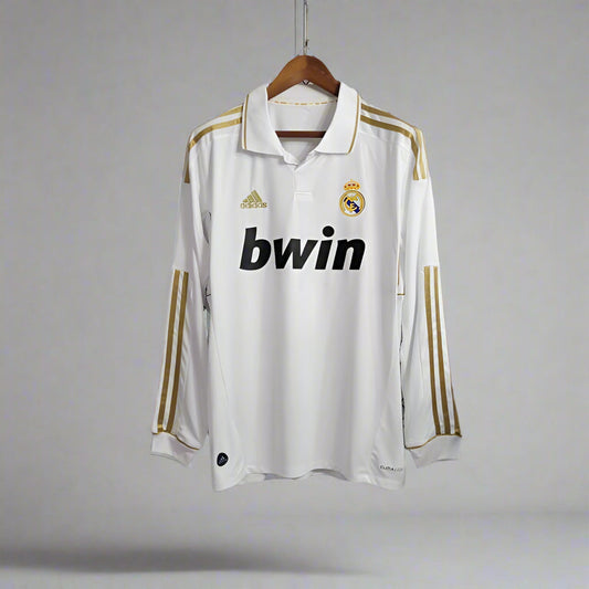 Ronaldo Real Madrid 2011/12 Home Long Sleeve Jersey